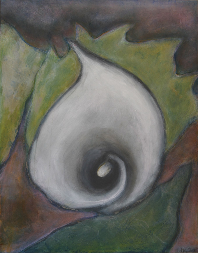 Calla Abstract Painting